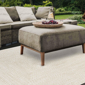 Multi Toned Braided Area Rug Bohemian Indoor Outdoor Rugs