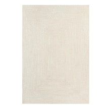 Multi Toned Braided Area Rug Bohemian Indoor Outdoor Rugs