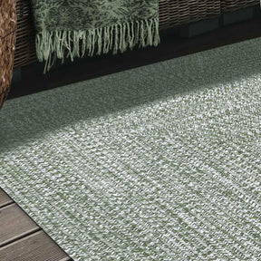 Multi Toned Braided Area Rug Bohemian Indoor Outdoor Rugs