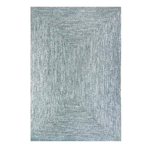 Multi Toned Braided Area Rug Bohemian Indoor Outdoor Rugs