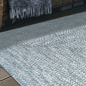 Multi Toned Braided Area Rug Bohemian Indoor Outdoor Rugs