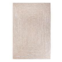 Multi Toned Braided Area Rug Bohemian Indoor Outdoor Rugs