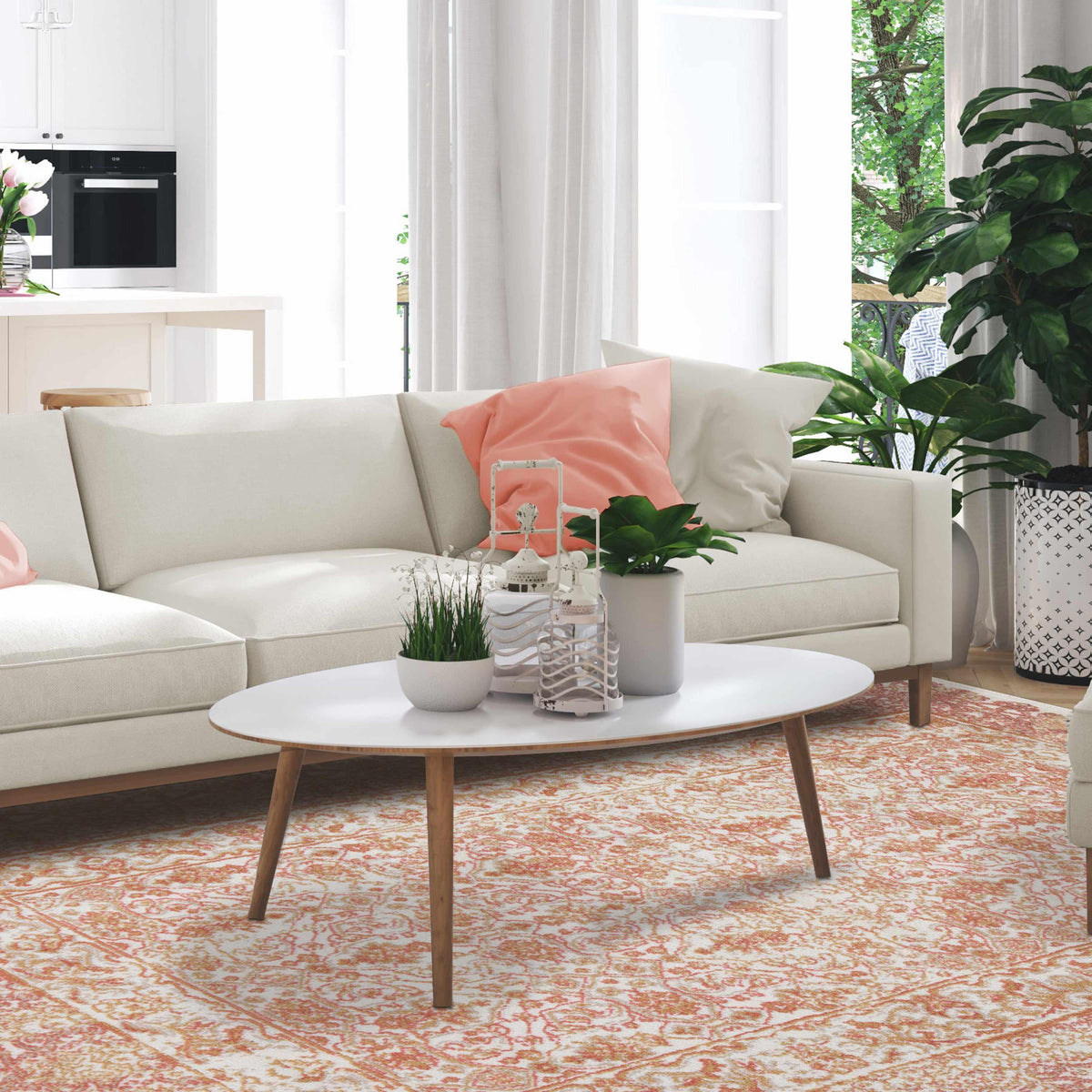 Myel Classic Traditional Medallion Indoor Area Rug Or Runner Rug