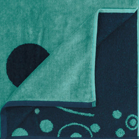 Mystic Dolphin Cotton Oversized 2 Piece Beach Towel Set