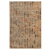 Naem Modern Geometric Lines Abstract Boho Area Rugs Or Runner Rug