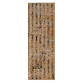 Naem Modern Geometric Lines Abstract Boho Area Rugs Or Runner Rug