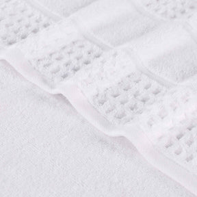 Napa Zero Twist Cotton Solid Waffle Honeycomb 12 Piece Towel Set