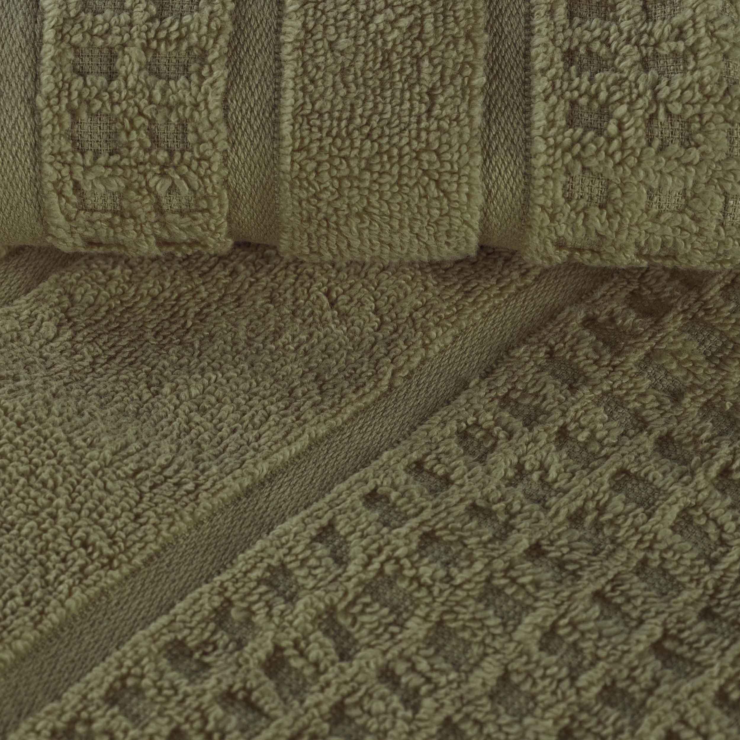 Napa Zero Twist Cotton Solid Waffle Honeycomb 6 Piece Towel Set