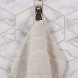 Napa Zero Twist Cotton Solid Waffle Honeycomb 6 Piece Towel Set