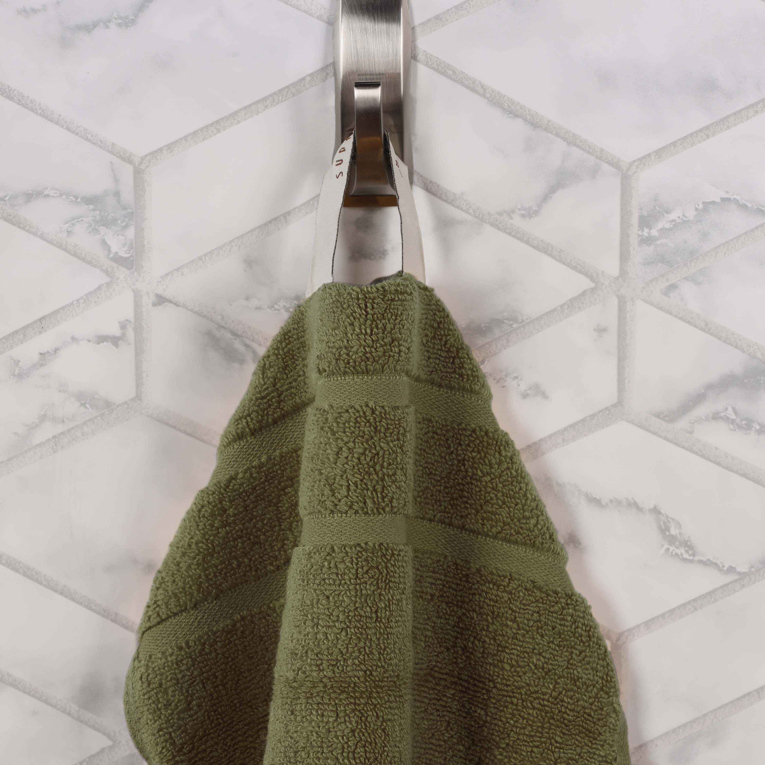 Napa Zero Twist Cotton Solid Waffle Honeycomb 9 Piece Towel Set