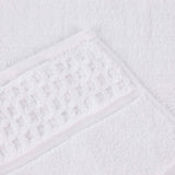 Napa Zero Twist Cotton Solid Waffle Honeycomb Bath Sheet Set of 2
