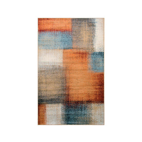 Nilaya Modern Geometric Abstract Indoor Area Rug or Runner Rug