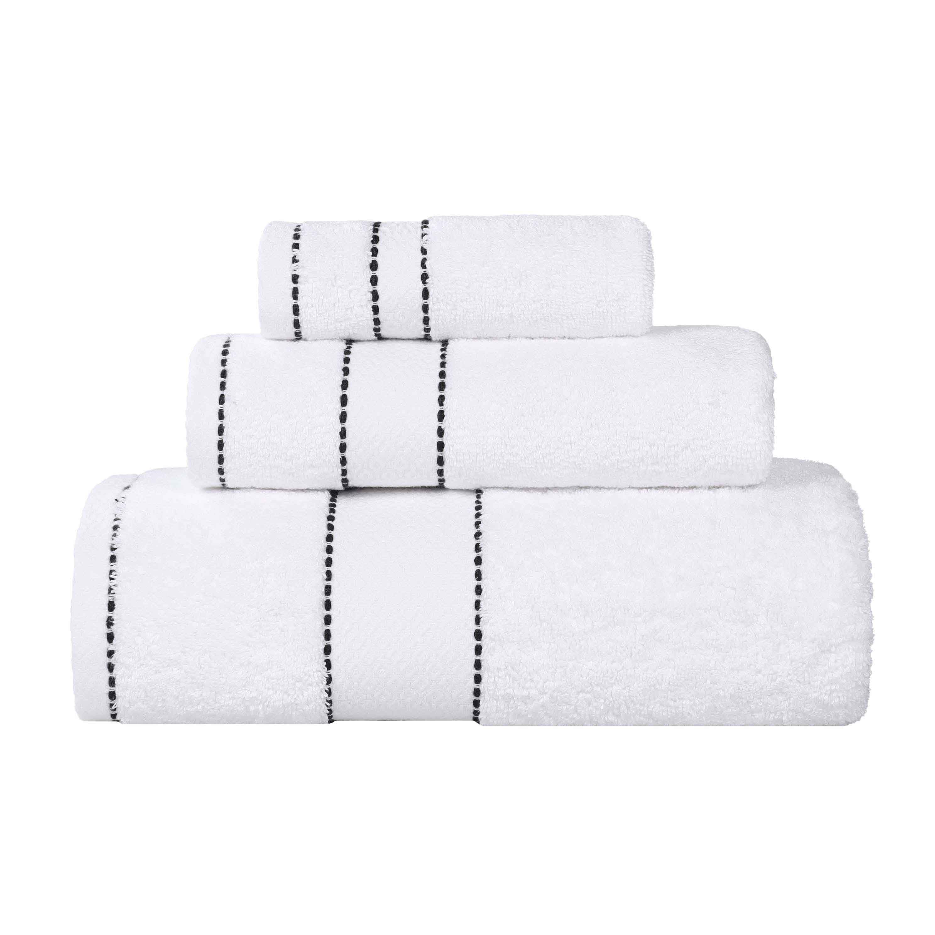 Niles Egyptian Giza Cotton Plush Heavyweight Soft 3 Piece Towel Set