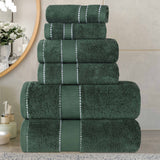 Egyptian Giza Cotton Plush Soft Towel Set 6 Piece