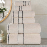 Egyptian Giza Cotton Plush Soft Towel Set 6 Piece