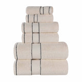 Egyptian Giza Cotton Plush Soft Towel Set 6 Piece