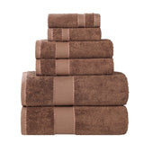 Egyptian Giza Cotton Plush Soft Towel Set 6 Piece