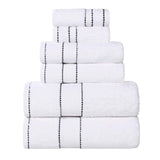 Egyptian Giza Cotton Plush Soft Towel Set 6 Piece