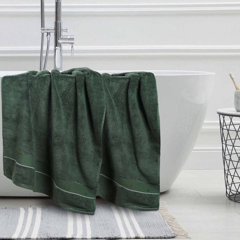 Giza Egyptian Cotton Bath Sheet Set - 2 Piece, Ultra Plush, Niles