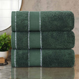 Giza Cotton Plush Absorbent Bath Towel Set of 3