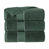 Giza Cotton Plush Absorbent Bath Towel Set of 3