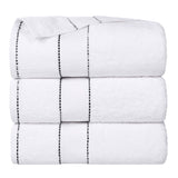 Giza Cotton Plush Absorbent Bath Towel Set of 3