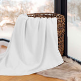 Nobel Cotton Textured Jacquard Chevron Lightweight Woven Blanket