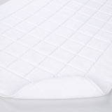 Nora Cotton Thick Solid Checkered Washable Bath Mat Set of 2