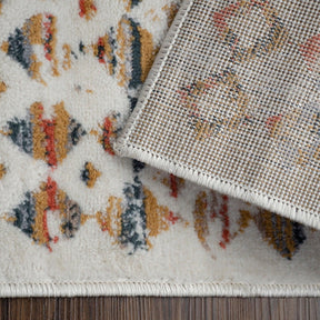 Numair Abstract Geometric Diamonds Indoor Area Rug or Runner Rug