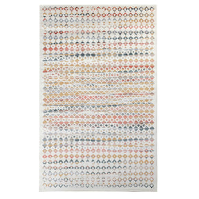 Numair Abstract Geometric Diamonds Indoor Area Rug or Runner Rug