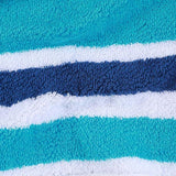 Oceana Stripe Oversized Cotton 4 Piece Beach Towel Set
