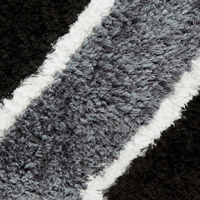 Ogee Retro Abstract Hand-Tufted Shag Area Rug or Runner Rug