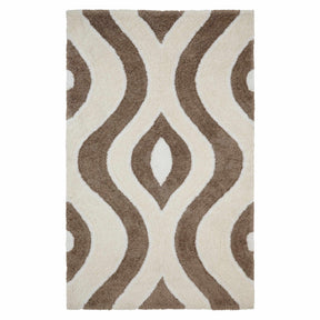 Ogee Retro Abstract Hand-Tufted Shag Area Rug or Runner Rug