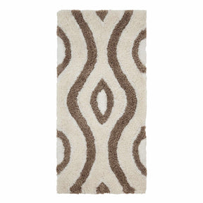 Ogee Retro Abstract Hand-Tufted Shag Area Rug or Runner Rug