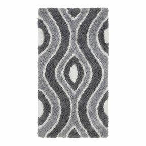 Ogee Retro Abstract Hand-Tufted Shag Area Rug or Runner Rug