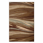Ondes Abstract Wavy Lines Indoor Area Rugs or Runner Rug