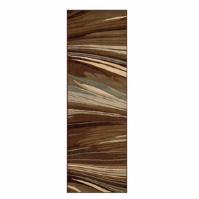 Ondes Abstract Wavy Lines Indoor Area Rugs or Runner Rug
