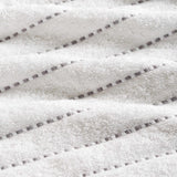 Organic Cotton Wave Plush Stripe 2 Piece Bath Sheet Towel Set