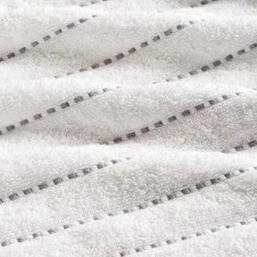 Organic Cotton Wave Plush Striped Assorted 16 Piece Towel Set