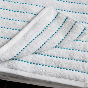 Organic Cotton Wave Plush Striped Assorted 16 Piece Towel Set