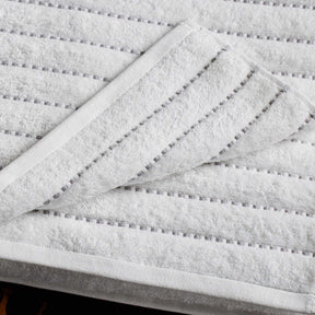 Organic Cotton Wave Plush Striped Assorted 16 Piece Towel Set