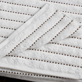 Organic Cotton Wave Plush Striped Assorted 16 Piece Towel Set