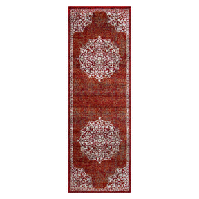 Oriental Medallion Oxidized Area Rug Or Door Mat Or Runner Rug