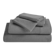 Orion Cotton Linen Blend Garment Washed Deep Pocket Bed Sheet Set
