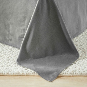 Orion Cotton Linen Blend Garment Washed Deep Pocket Bed Sheet Set