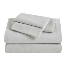 Orion Cotton Linen Blend Garment Washed Deep Pocket Bed Sheet Set