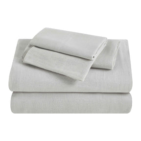 Orion Cotton Linen Blend Garment Washed Deep Pocket Bed Sheet Set