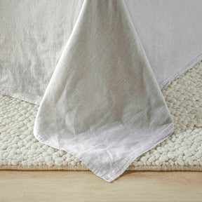 Orion Cotton Linen Blend Garment Washed Deep Pocket Bed Sheet Set