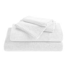 Orion Cotton Linen Blend Garment Washed Deep Pocket Bed Sheet Set