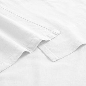 Orion Cotton Linen Blend Garment Washed Deep Pocket Bed Sheet Set